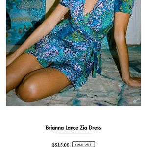 COPY - Ciao Lucia Brianna lance zia dress